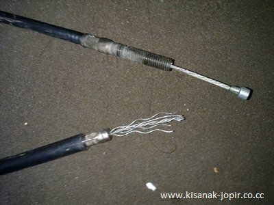 kabel kopling putus